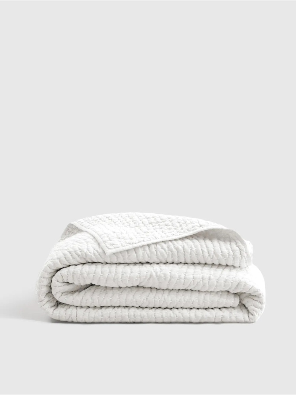 European Linen Cotton Stitch Quilt